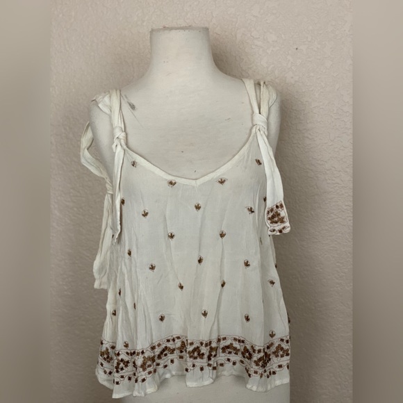 Free People Sensual Embroidered Drippy Tank - Picture 6 of 6